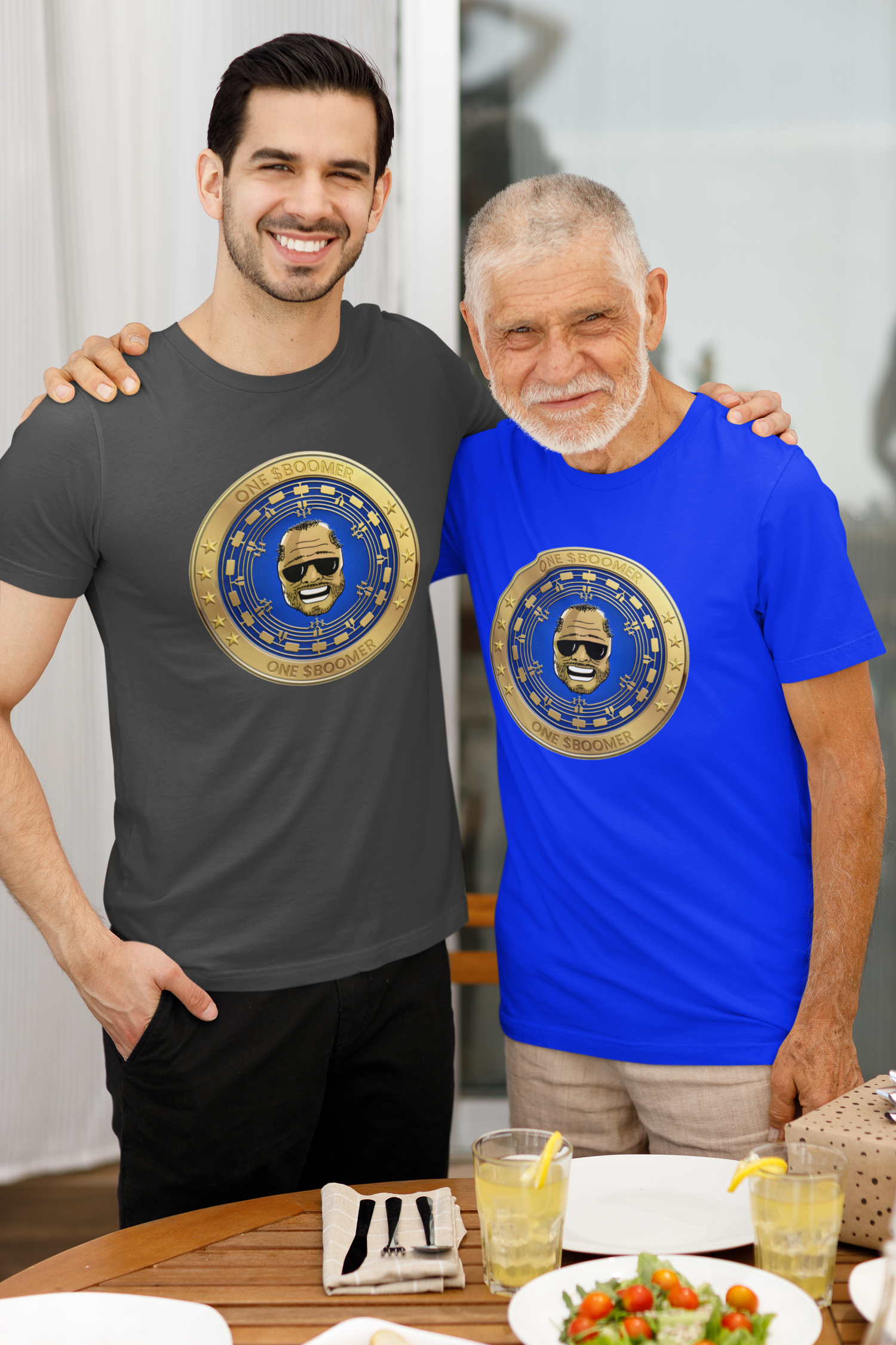 Boomer Coin Crypto T-Shirt – Innovative Digital Currency Apparel