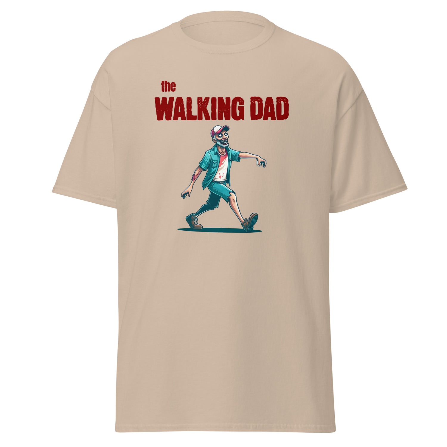 The Walking Dad: Humor-Filled Zombie Dad Tee