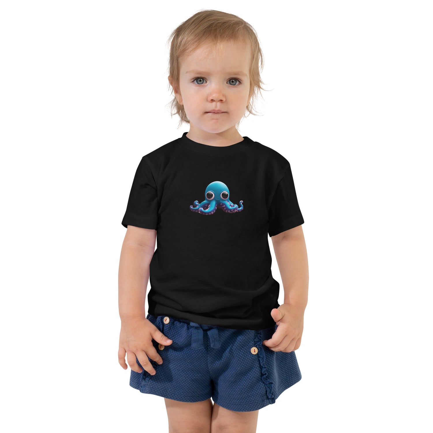 Cheerful Octo-Pal Tee for Toddlers